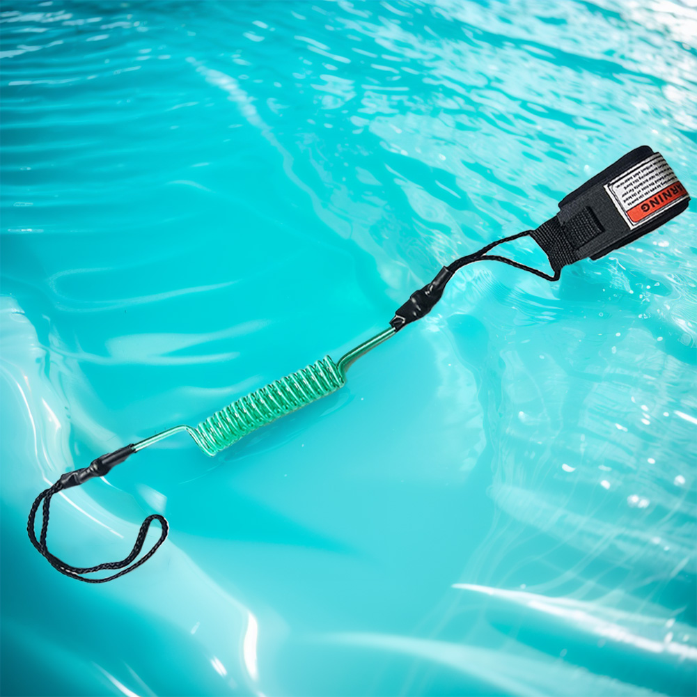 สายรัดข้อเท้าสำหรับบอร์ดโต้คลื - Paddle Board Leash Coiled บทวิจารณ์และราคา