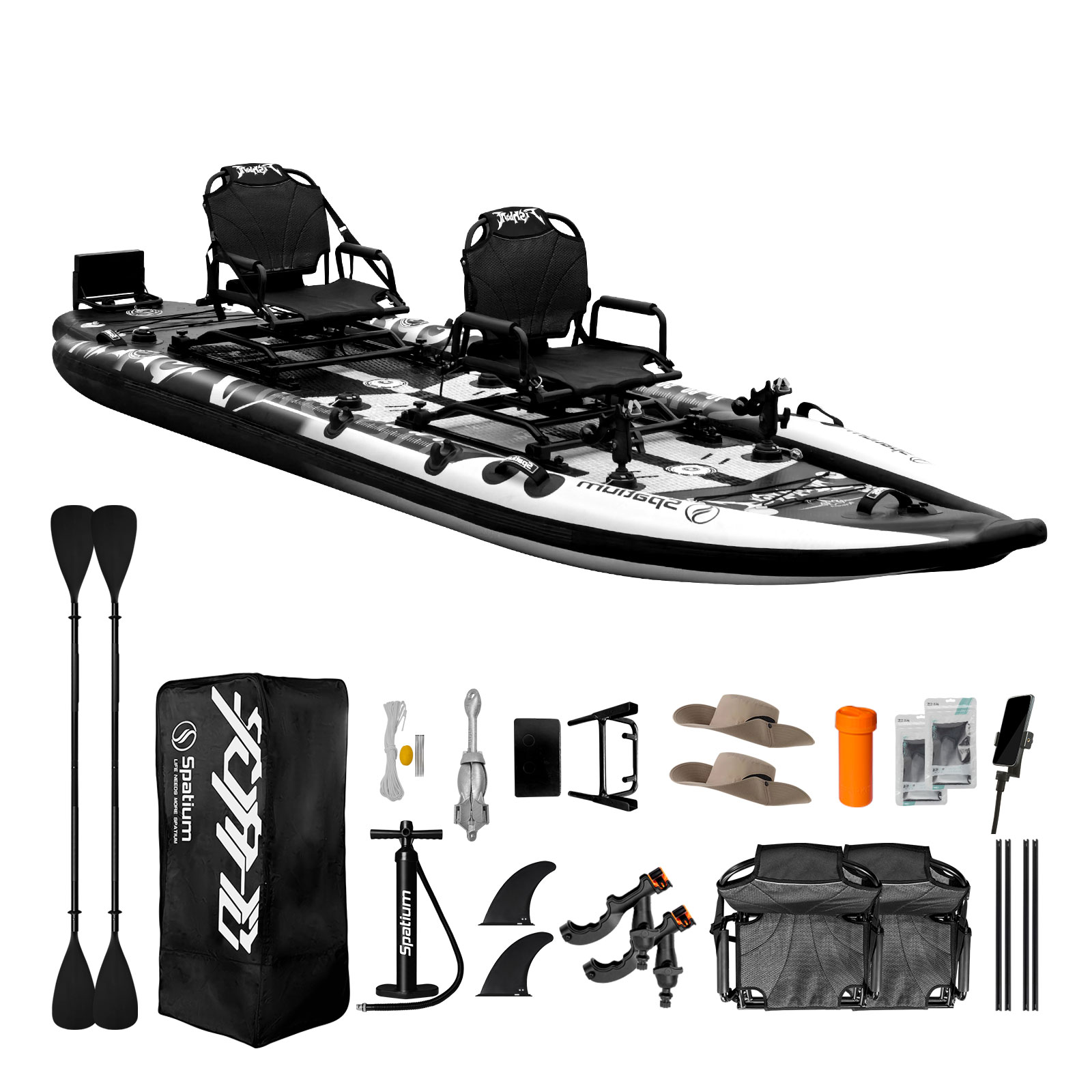 แพดเดิลบอร์ดเป่าลมสำหรับ 2 คน  - Kayak Inflatable 2 Person บทวิจารณ์และราคา