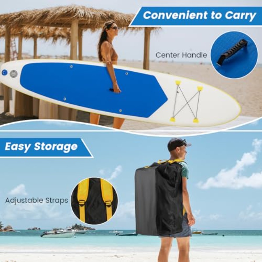 กระดานยืนพายแบบเป่าลมสำหรับเด็ - Sup Board 11Ft Inflatable บทวิจารณ์และราคา