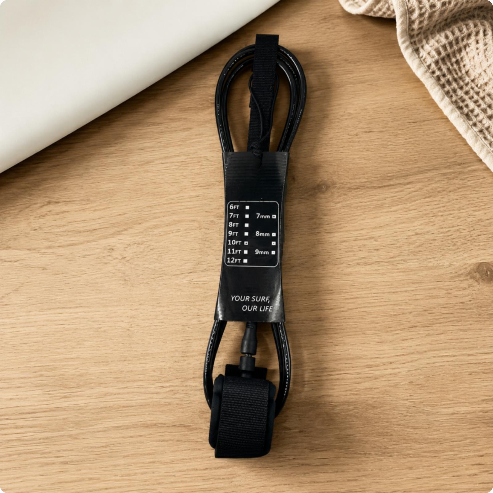 สายรัดนิรภัยสำหรับกระดานโต้คลื - Paddle Board Leash Coiled บทวิจารณ์และราคา