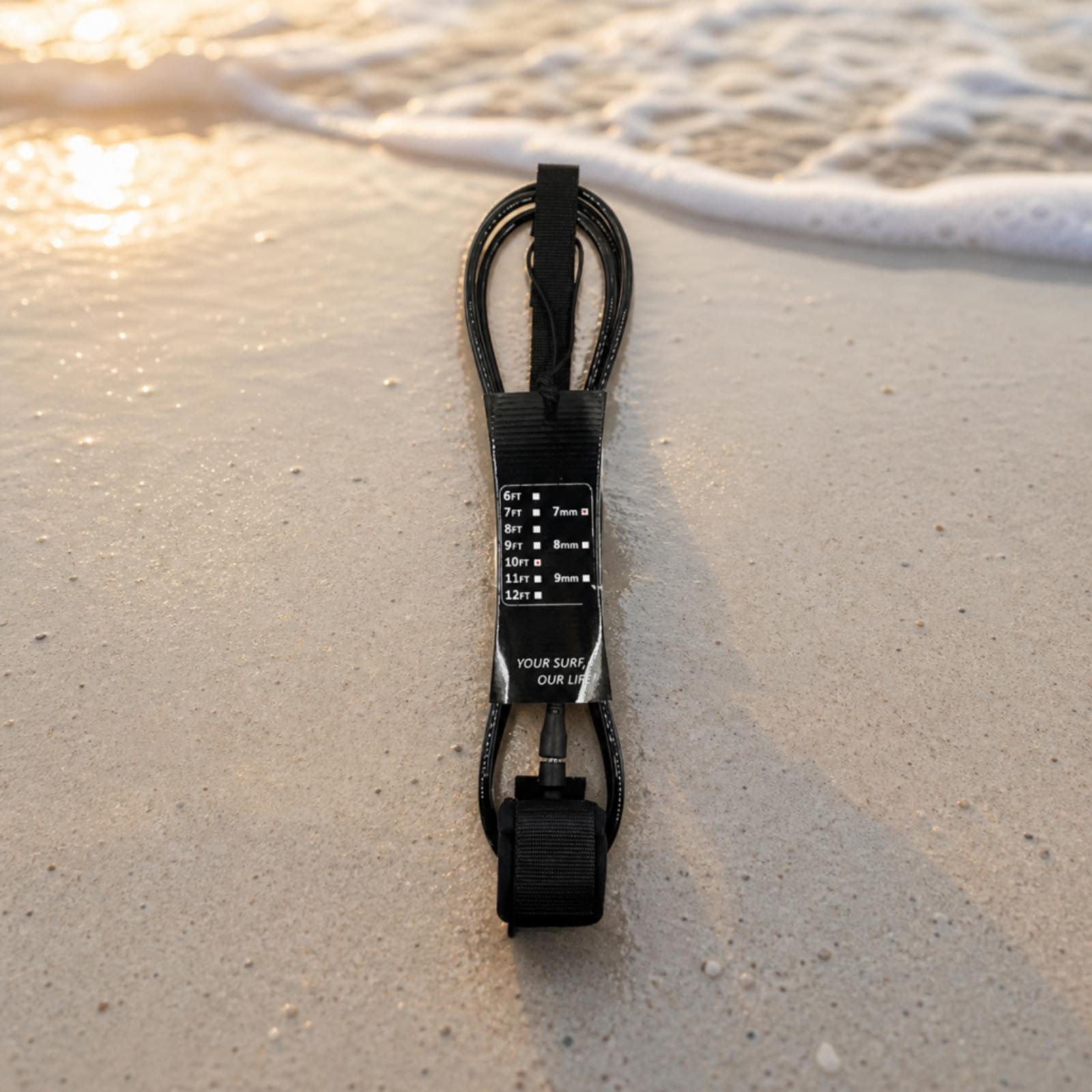 สายรัดนิรภัยสำหรับกระดานโต้คลื - Paddle Board Leash Coiled บทวิจารณ์และราคา