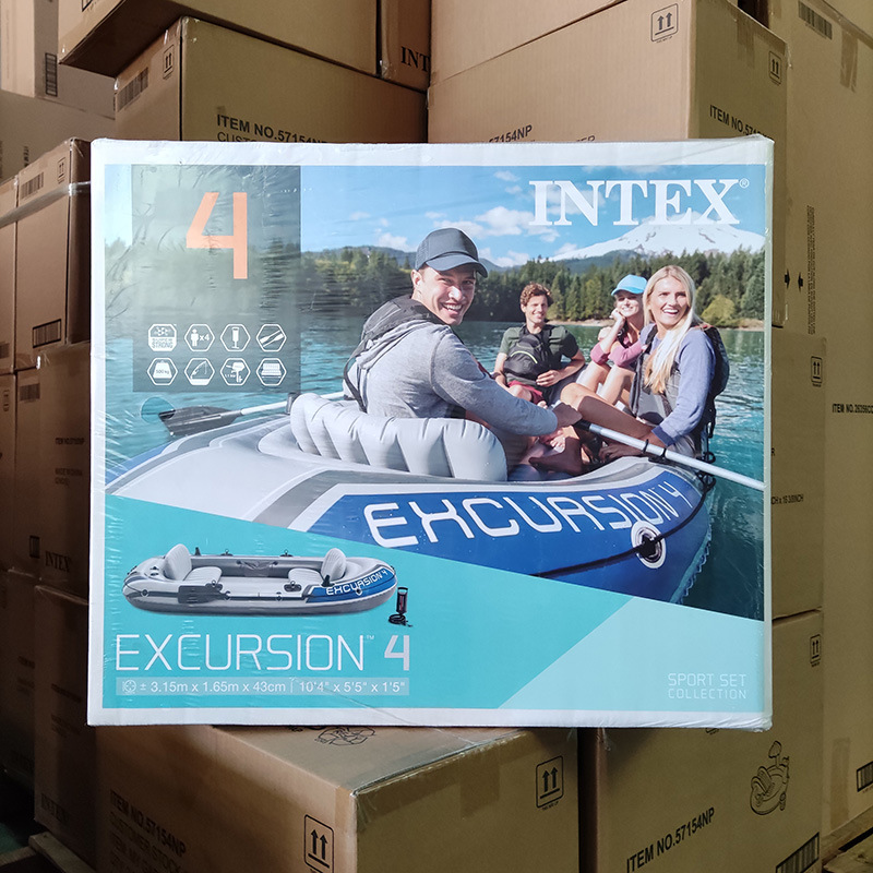 เรือพายเป่าลมสำหรับ 4 คน สำหรั - Inflatable Boat 4 Person บทวิจารณ์และราคา