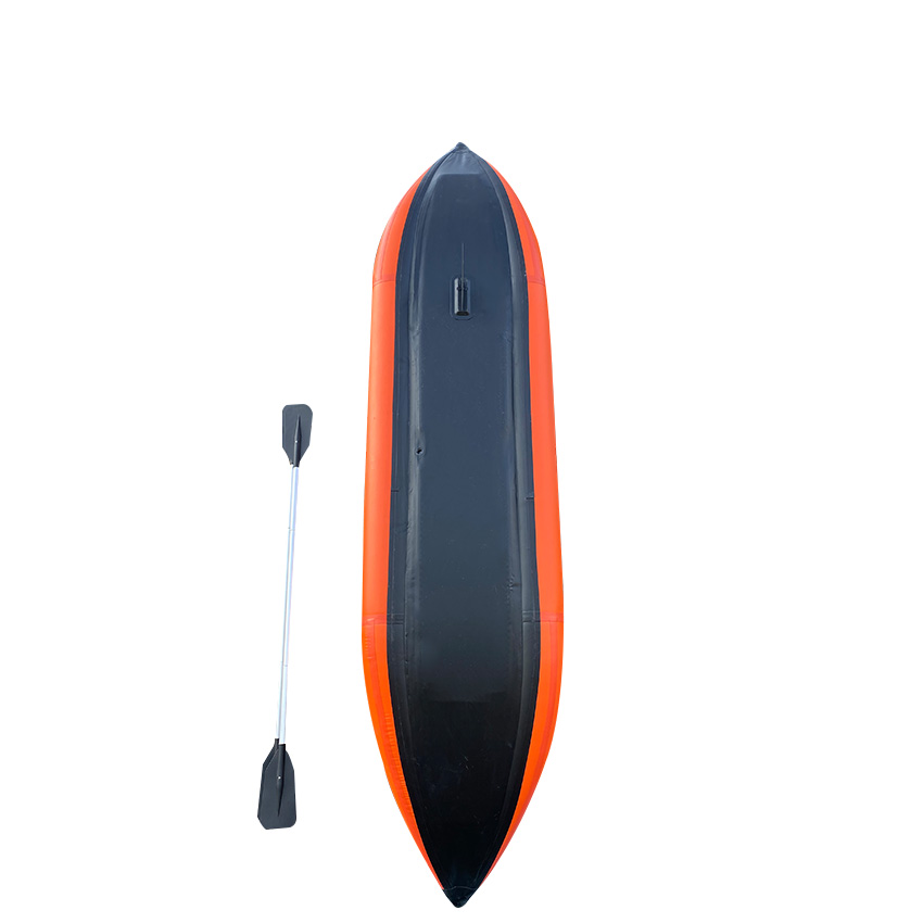 เรือคายัคพีวีซีพกพาแบบใช้เท้าถ - Kayak Inflatable 2 Person บทวิจารณ์และราคา