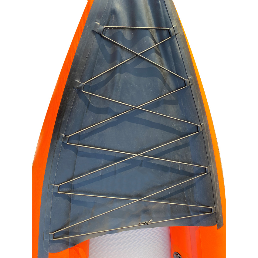 เรือคายัคพีวีซีพกพาแบบใช้เท้าถ - Kayak Inflatable 2 Person บทวิจารณ์และราคา