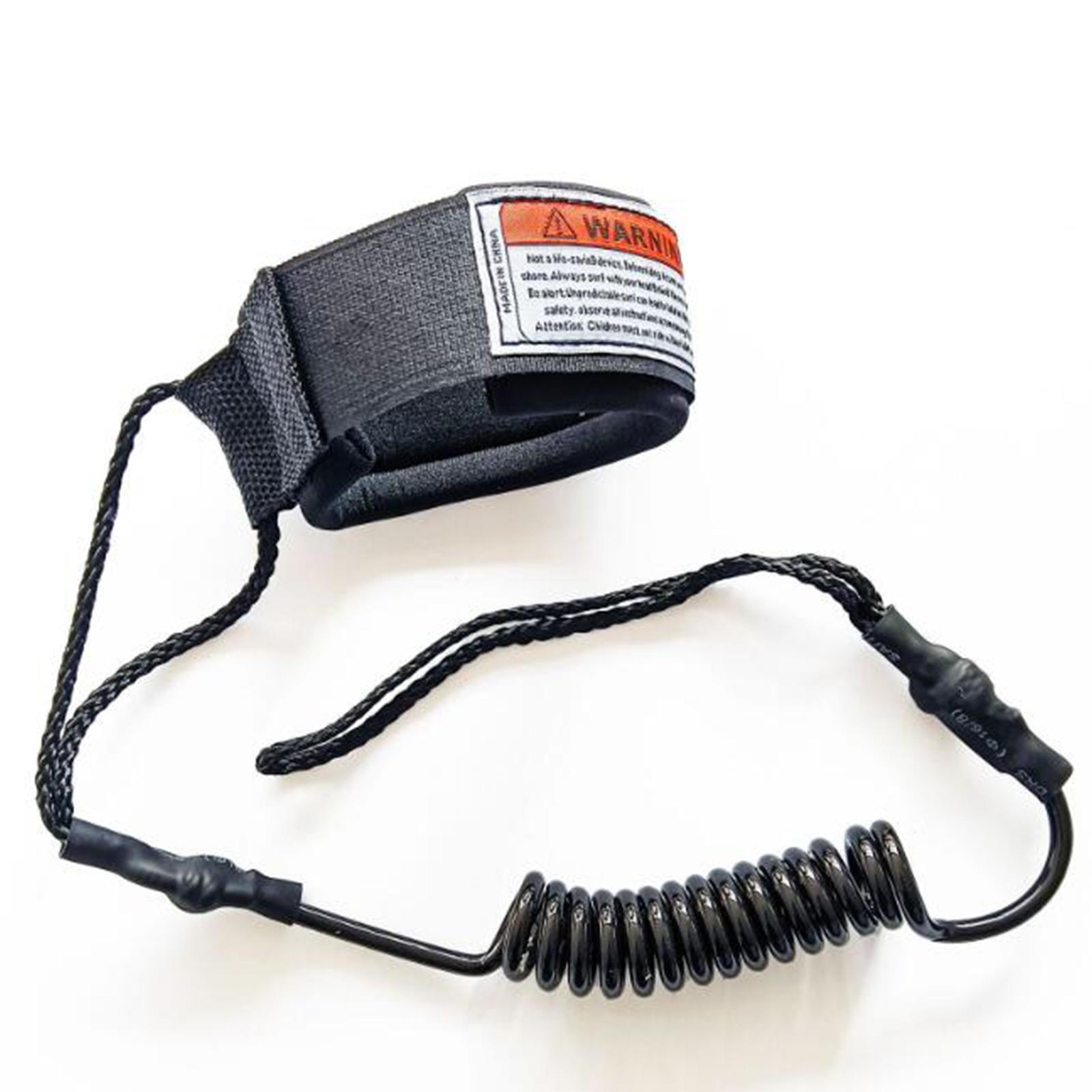 สายรัดข้อมือสำหรับกระดานโต้คลื - Paddle Board Leash Coiled บทวิจารณ์และราคา