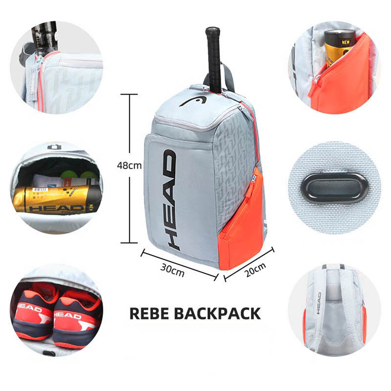 กระเป๋าเป้สะพายหลังเทนนิส HEAD - Paddle Board Backpack บทวิจารณ์และราคา