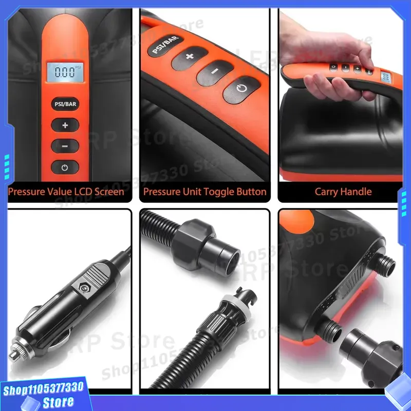 ปั๊มลมไฟฟ้า 20PSI สำหรับ SUP เ - Paddle Board Electric Pump 20Psi บทวิจารณ์และราคา