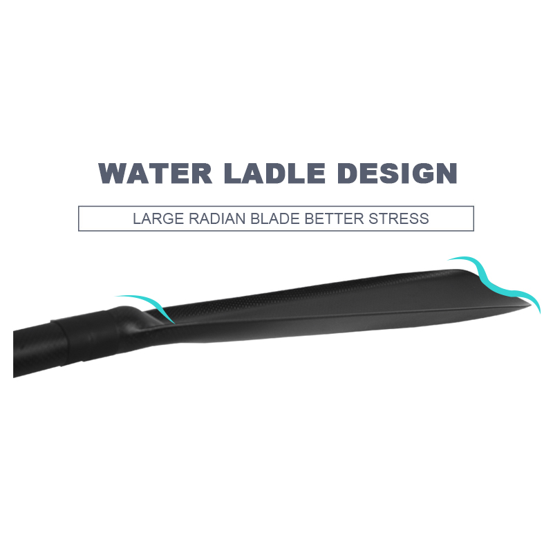 อุปกรณ์เสริมเรือคายัคพายทะเล ค - Kayak Paddle Carbon 2 Piece บทวิจารณ์และราคา