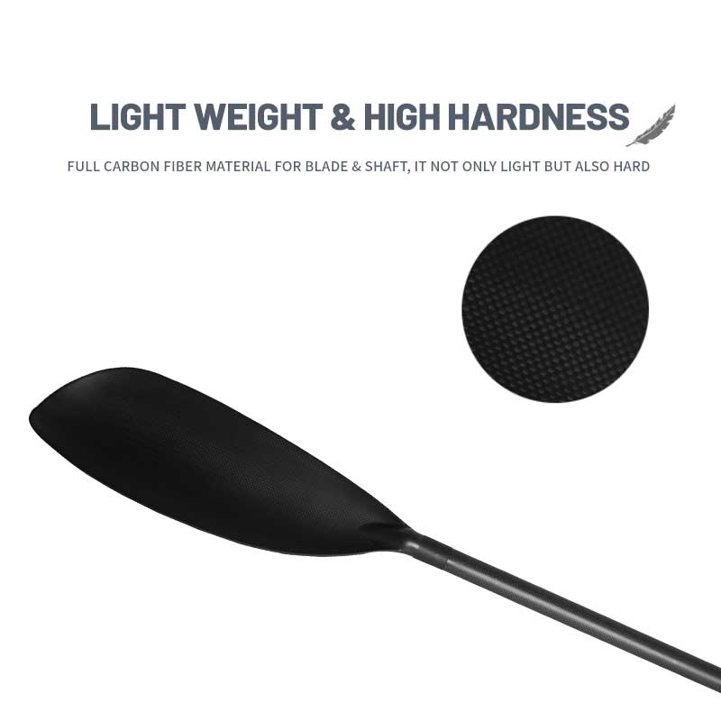 อุปกรณ์เสริมเรือคายัคพายทะเล ค - Kayak Paddle Carbon 2 Piece บทวิจารณ์และราคา